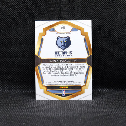 2018-19 Jaren Jackson Jr. Select #132 Tri Colour Prizm Rookie Card