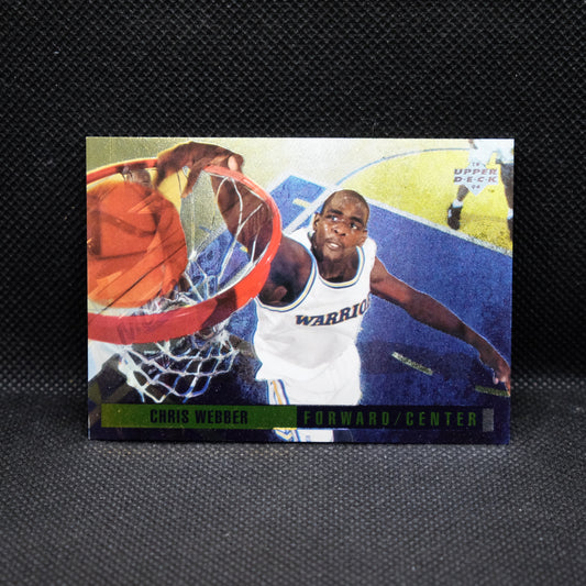 1994 Chris Webber Upper Deck Behind The Glass G7