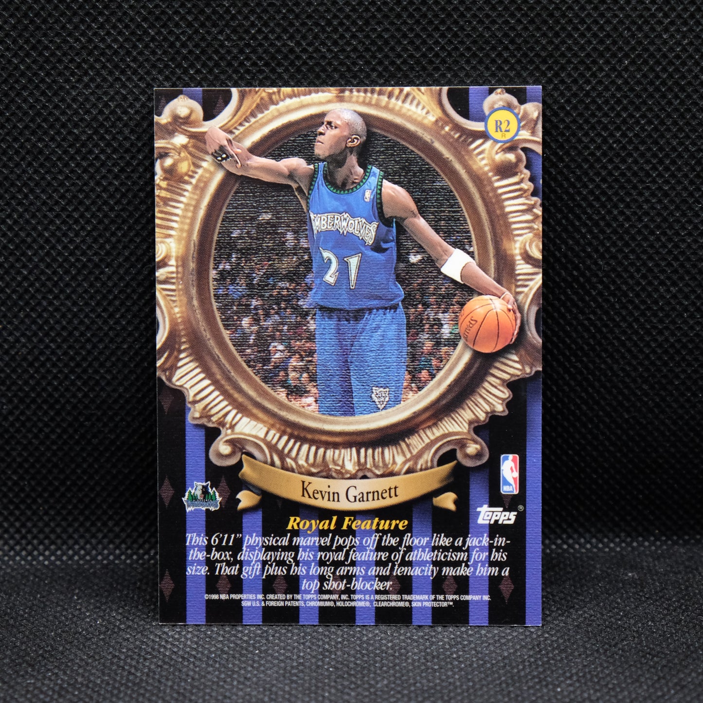 1998-99 Topps Kevin Garnett Roundball Royalty #R2 Timberwolves