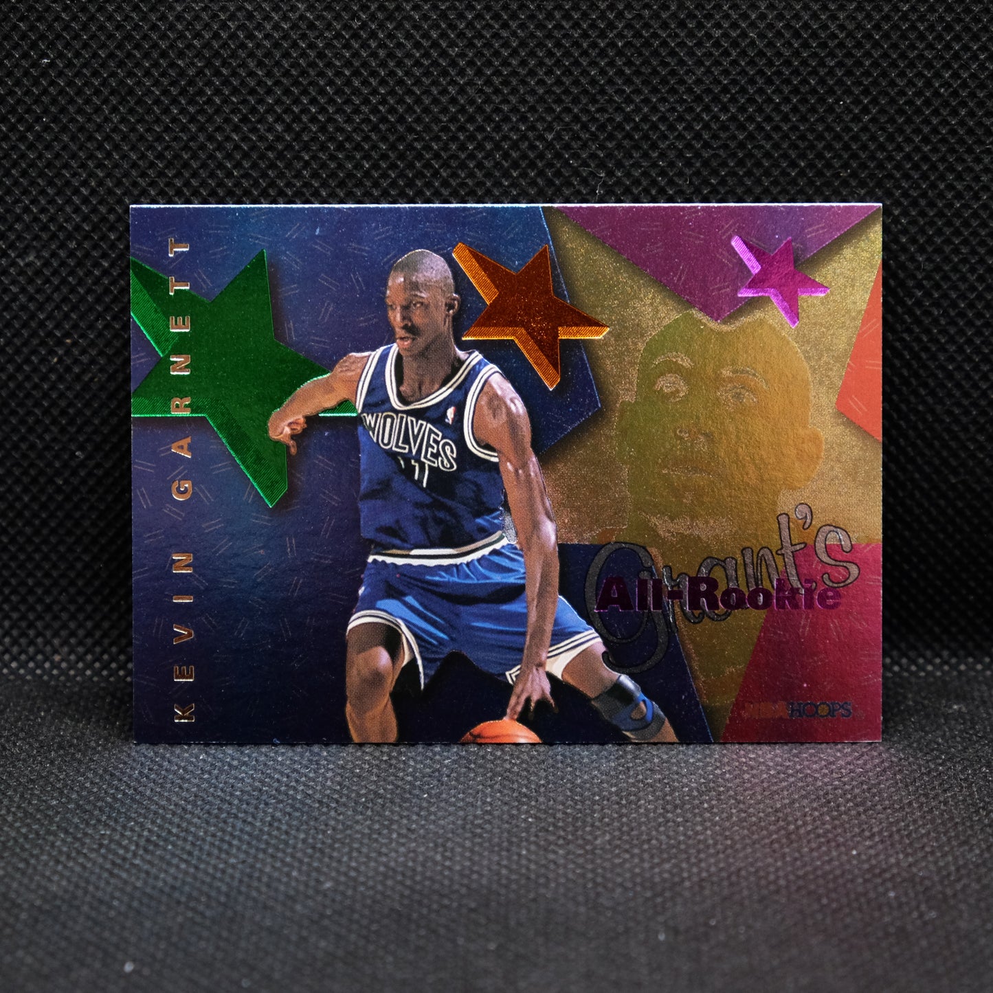 1995-96 Kevin Garnett NBA Hoops Grant's All Rookie AR6