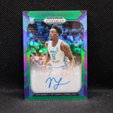 2019-20 Nasssir LIttle Prizm Draft #25 Rookie Autograph Green/Purple Prizm /149