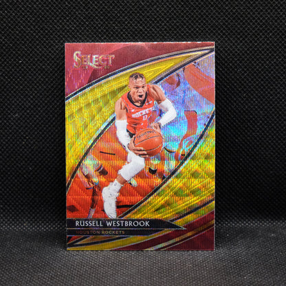 2019-20 Russell Westbrook Select #275 Courtside Gold Prizm