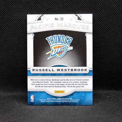 2018-19 Russell WestbrookCrown Royale Pacific Marquee SP