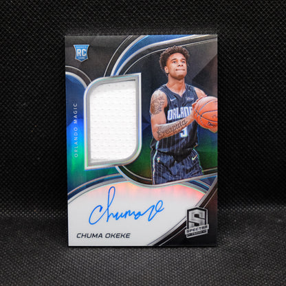2019-20 Chuma Okeke Spectra Rookie Patch Auto Prizm /149