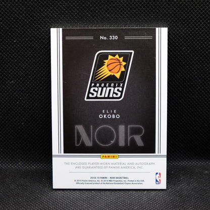 2018-19 Elie Okobo Noir #330 Rookie Patch Autograph /99