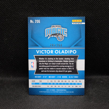 2015-16 Victor Oladipo Prizm #206 Red Wave /350