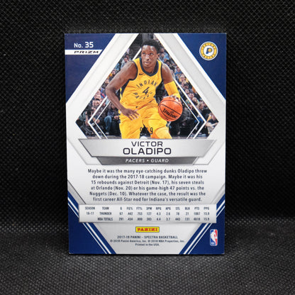 2017-18 Victor Oladipo Spectra #35 FOTL Silver Wave 9/9