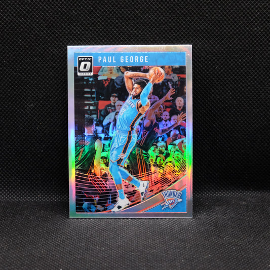 2018-19 Paul George Donruss Optic #117 Silver Prizm