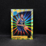 2018-19 Aaron Holiday Donruss Rated Rookie Yellow Laser /25