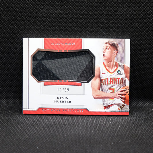 2018-19 Kevin Huerter National Treasures RJ-KHT Rookie Jerseys /99