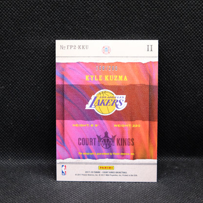 2017-18 Kyle Kuzma Court Kings Fresh Paint Rookie Autograph /200