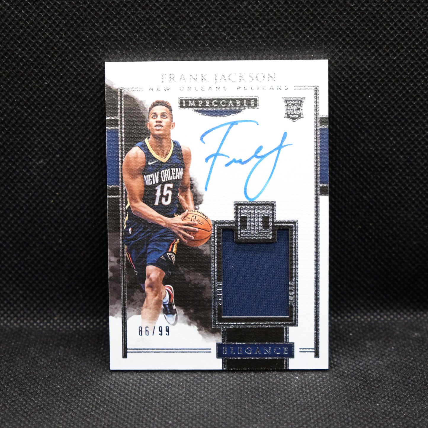 2017-18 Frank Jackson Impeccable #132 Rookie Patch Auto /99