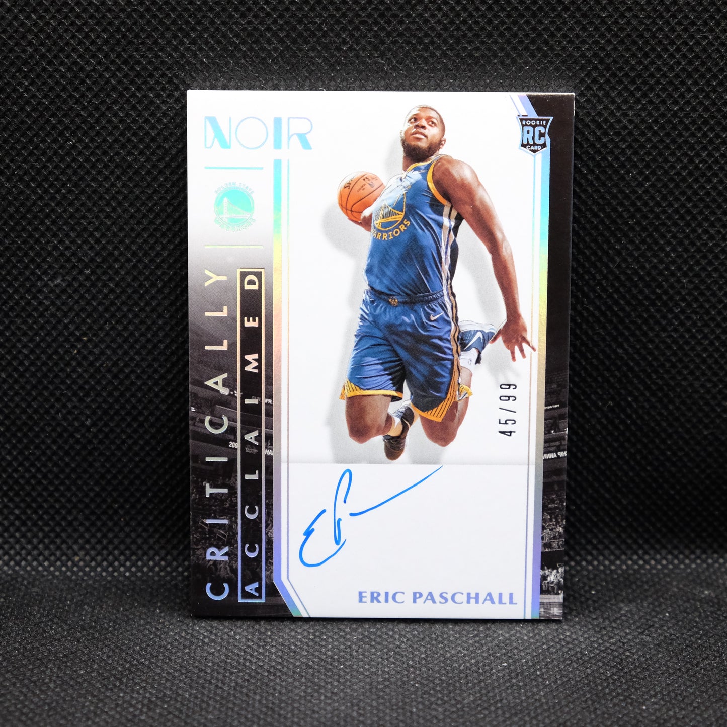 2019-20 Eric Paschall Noir CA-EPA Critically Acclaimed Rookie Auto /99