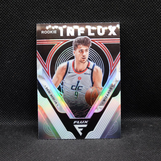 2020-21 Deni Avdija Flux #16 Rookie Influx Silver Prizm