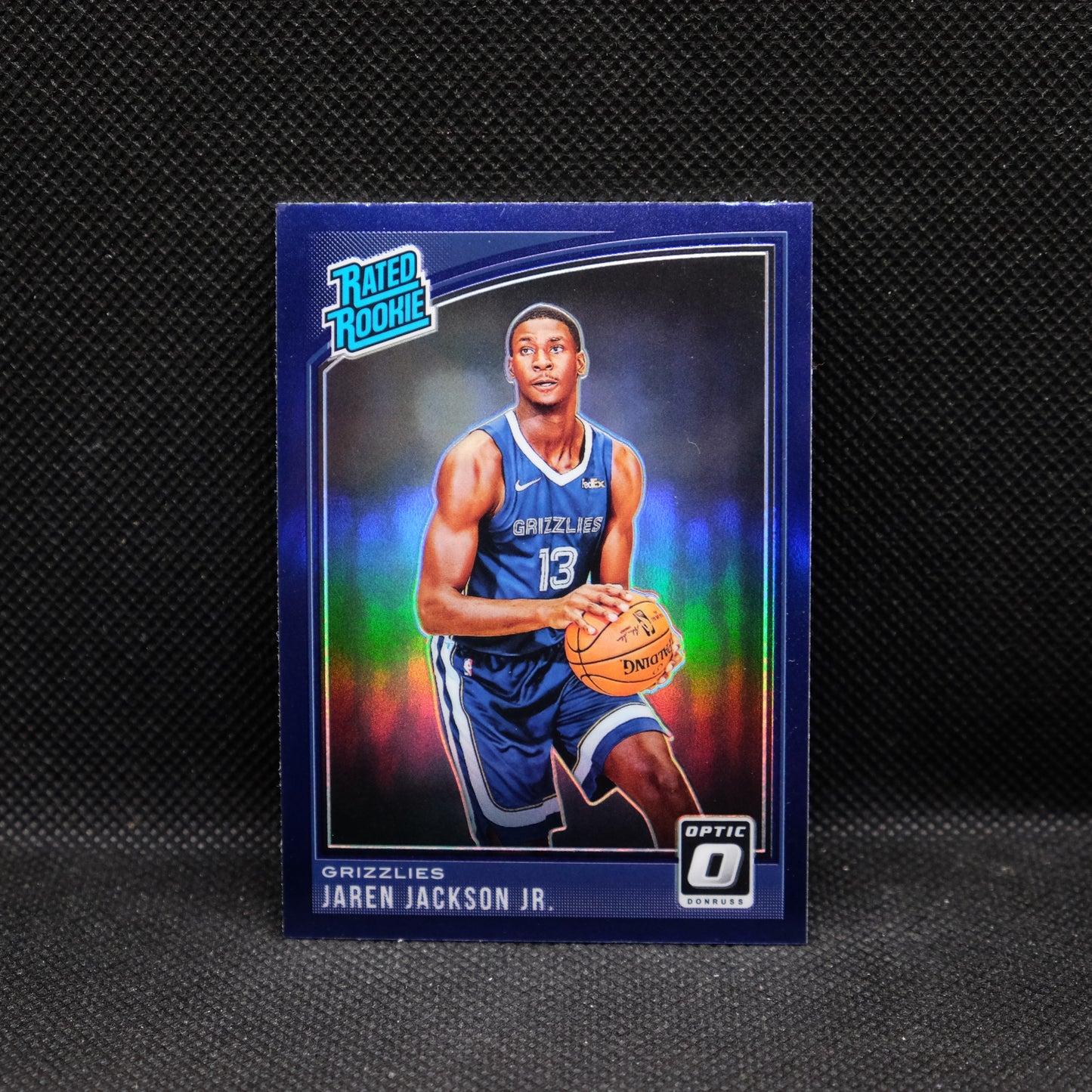 2018-19 Jaren Jackson Jr. Donruss Optic Rated Rookie Purple Prizm RC