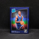 2018-19 Jaren Jackson Jr. Donruss Optic Rated Rookie Purple Prizm RC