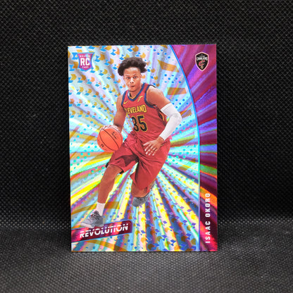 2020-21 Isaac Okoro Revolution #142 Sunburst Rookie Card /75