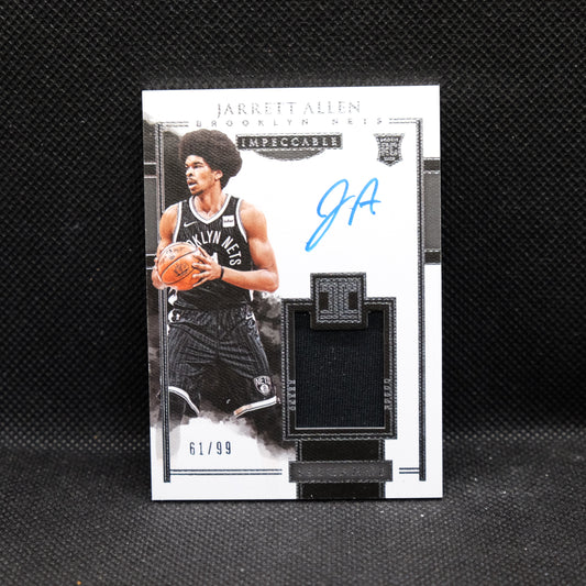 2017-18 Jarrett Allen Impeccable #144 Rookie Patch Auto /99