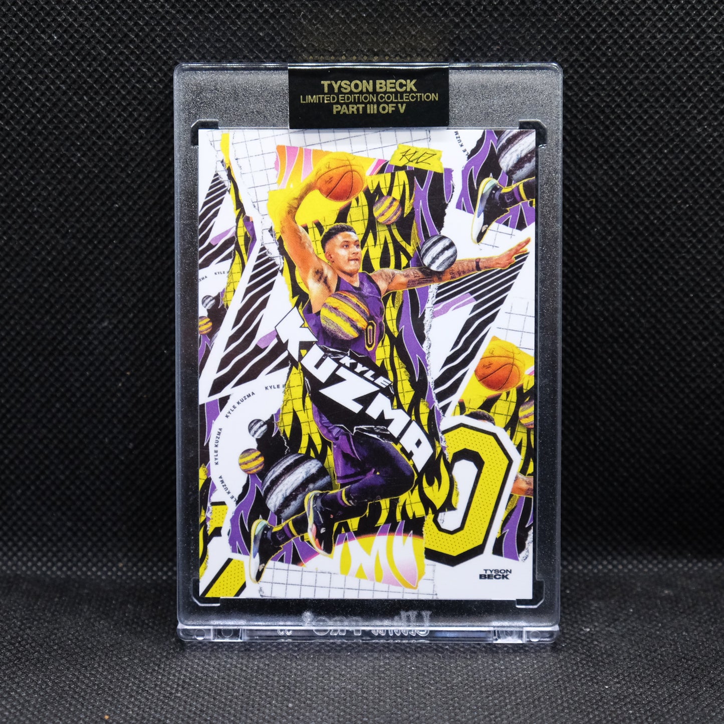 2020 Kyle Kuzma Limited Edition Tyson Beck Part III of V /1500