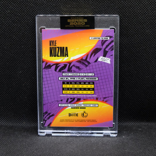 2020 Kyle Kuzma Limited Edition Tyson Beck Part III of V /1500
