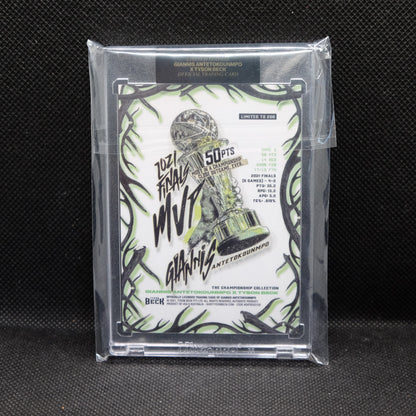 2021 Giannis Antetokounmpo Tyson Beck Championship Collection /200