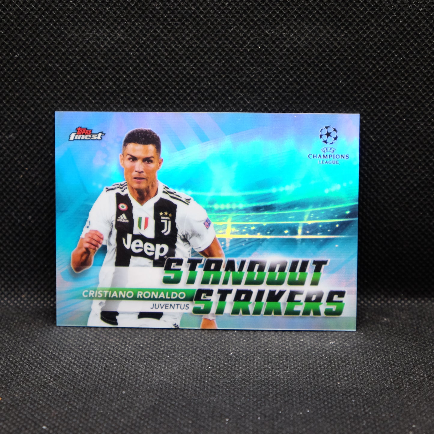 2018-19 Topps Finest UCL Cristiano Ronaldo Standout Strikers SS-CR