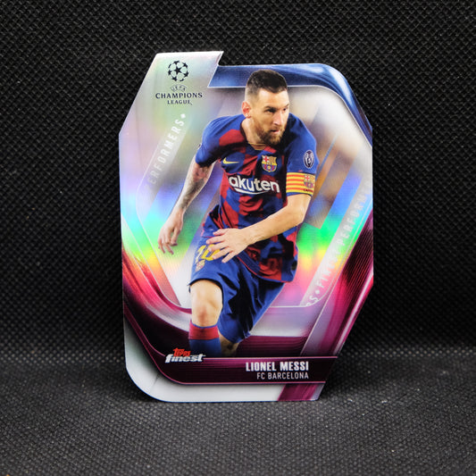 2019-20 Topps Finest UCL Lionel Messi Finest Performers Holo FCLP-LM