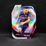 2019-20 Topps Finest UCL Lionel Messi Finest Performers Holo FCLP-LM