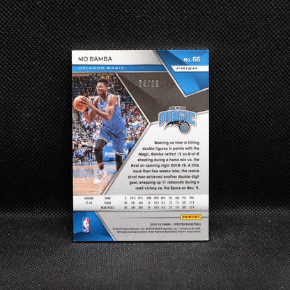 2018-19 Mo Bamba Spectra #66 Red Stars Rookie Card /99