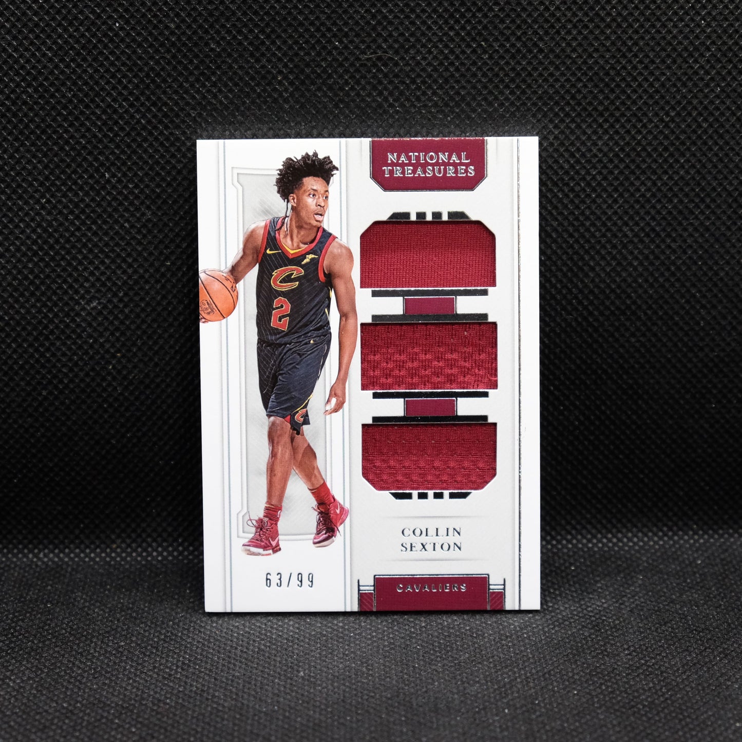 2018-19 Collin Sexton National Treasures RT-CSX Rookie Patch /99