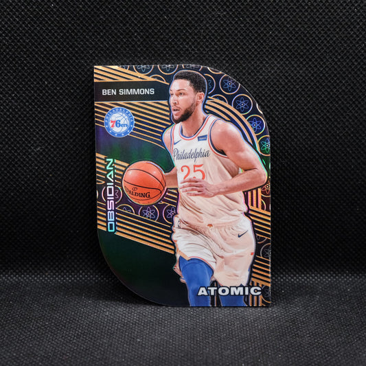 2019-20 Ben Simmons Obsidian Atomic Die Cut /35