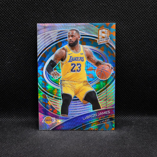 2020-21 LeBron James Spectra Asia #81 Blue Orange Goldfish Variation /49