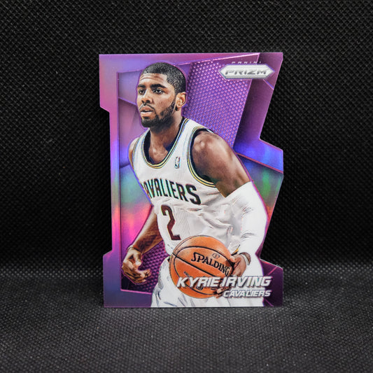 2014-15 Prizm Kyrie Irving #18 Purple Die Cut Prizm 1/139