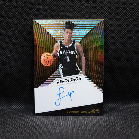 2018-19 Revolution Lonnie Walker RA-LW4 Rookie Autograph