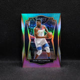 2020-21 Select Zion Williamson #126 Premier Level Green Purple Prizm /25