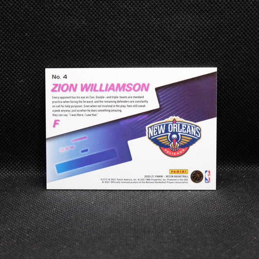 2020-21 Recon Zion Williamson Maneuvers /99