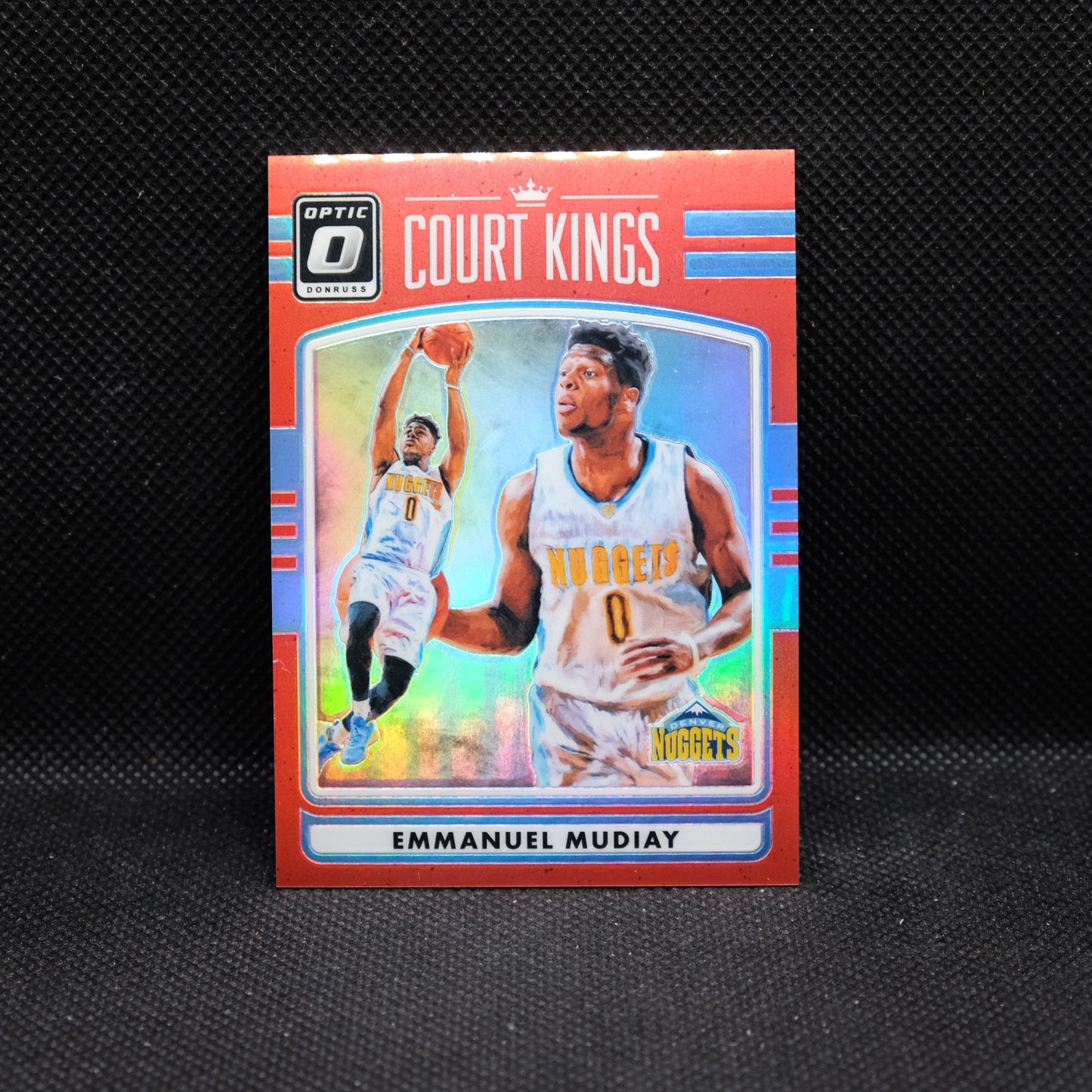 2016-17 Donruss Optic Emmanuel Mudiay Court Kings Red Prizm /99