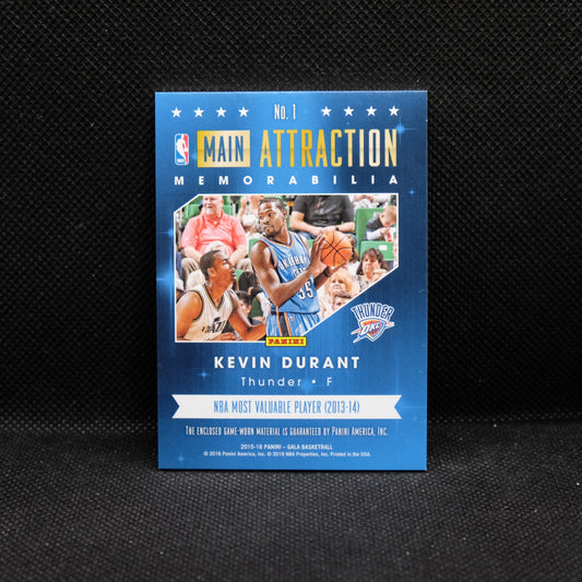 2015-16 Kevin Durant Gala #1 Main Attraction /40