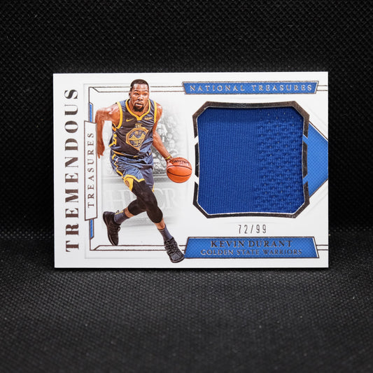 2018-19 Kevin Durant National Treasures Tremendous Treasures Patch /99