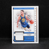 2018-19 Stephen Curry National Treasures Biography Materials BM-SCY /99