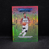 2022-23 Giannis Antetokounmpo Obsidian #30 Red Yellow Green Flood /75