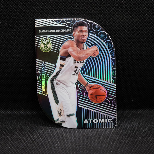 2019-20 Giannis Antetokounmpo Obsidian #35 Atomic /99