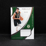 2018-19 Giannis Antetokounmpo Immaculate RM-GAN Remarkable Materials /49