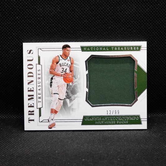 2018-19 Giannis Antetokounmpo National Treasures Tremendous Treasures /99