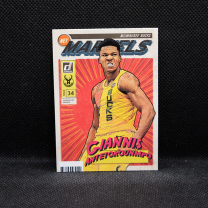 2019-20 Giannis Antetokounmpo Donruss #11 Net Marvels
