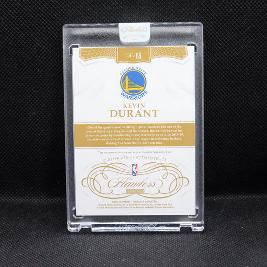 2018-19 Kevin Durant Flawless #65 Diamond /20