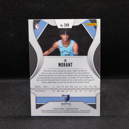 2019-20 Ja Morant Prizm #249 Rookie Card RC