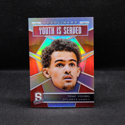2018-19 Trae Young Spectra Headliners #25 Rookie Card
