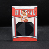 2019-20 Trae Young National Treasures Colossal Materials CLM-TYG /99