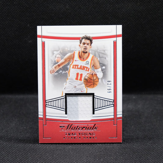 2020-21 Trae Young National Treasures NBA Materials NBA-TRY /99